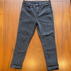 GAP Women's Faded Black Jeans